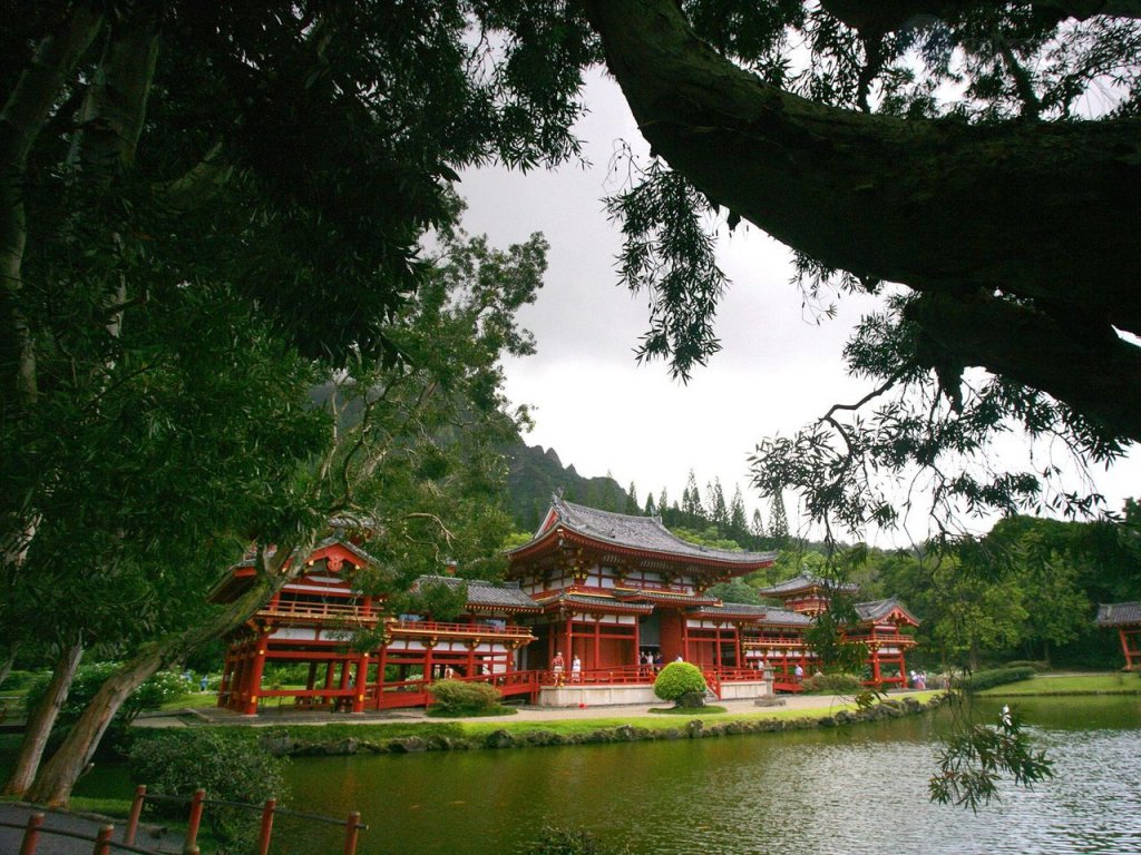 Foto: Byodo In Temple, Japanese Temple, Oahu, Hawaii