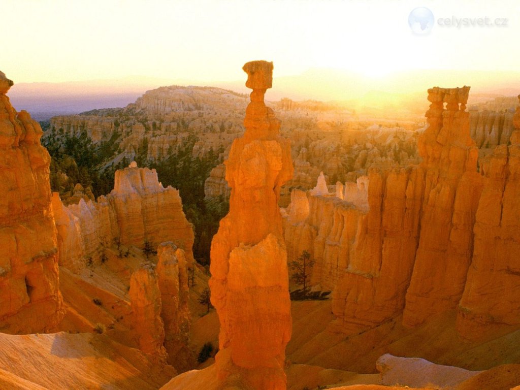 Foto: Sunrise Colors Thors Hammer, Bryce Canyon, Utah