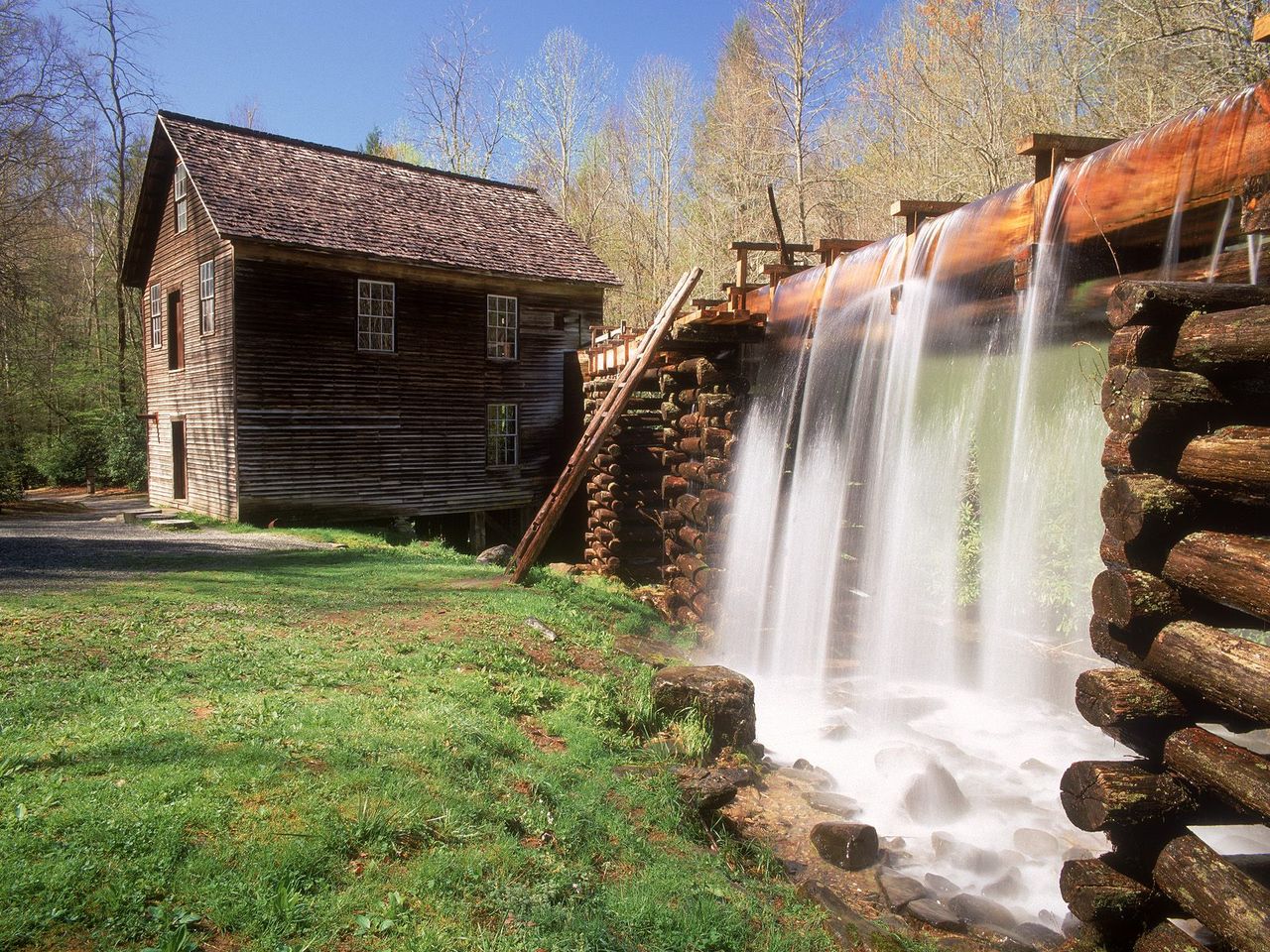 Foto: Mingus Mill, Great Smoky Mountains National Park, North Carolina