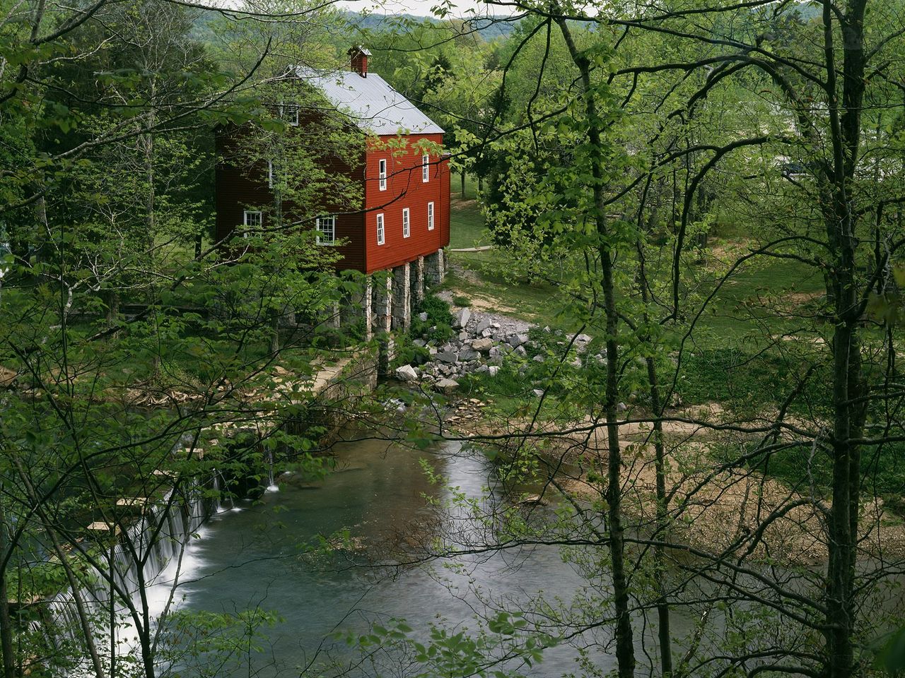 Foto: Sergeant Alvin York Grist Mill On The Wolf River, Fentress County, Tennessee