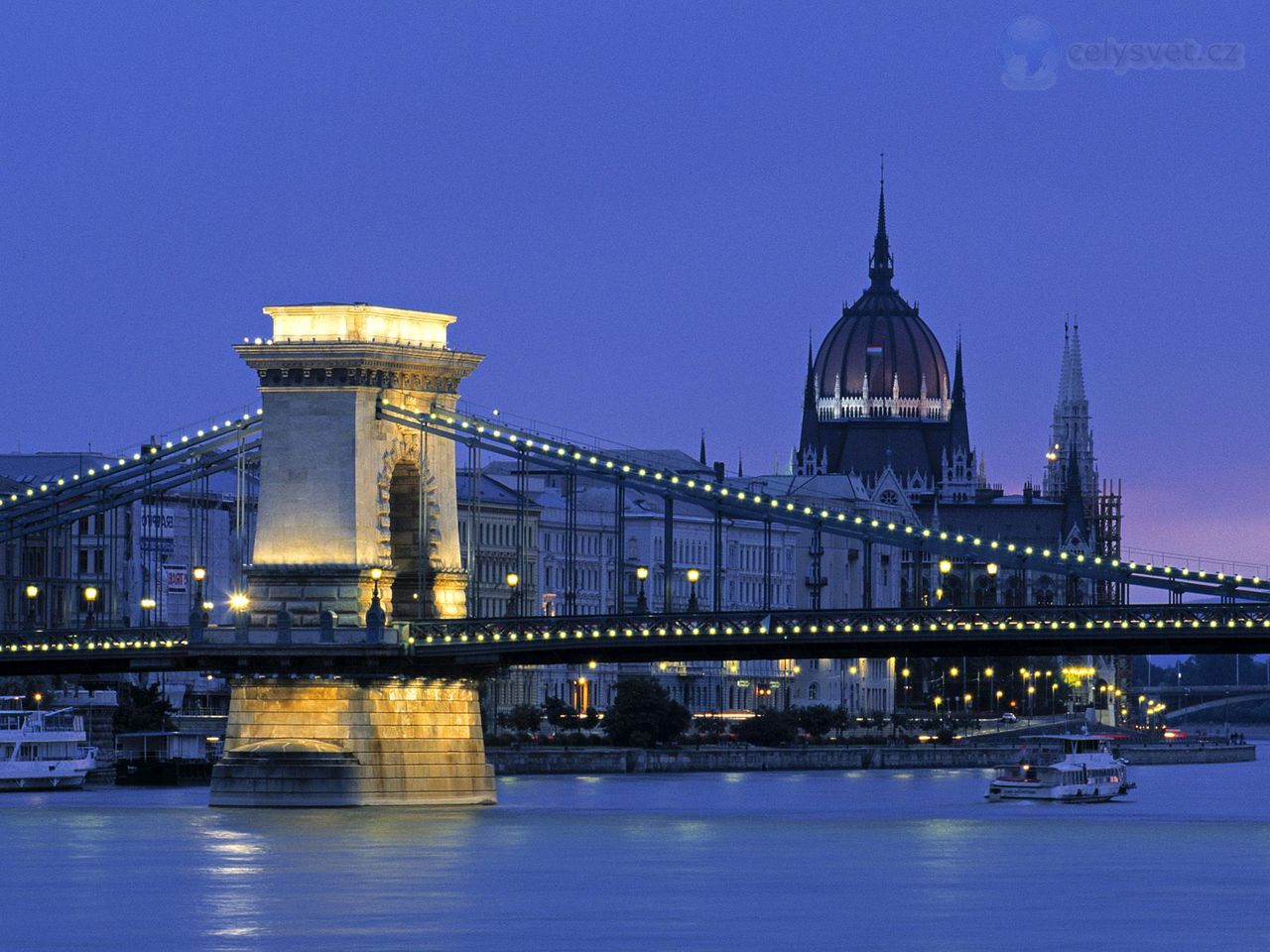 Foto: Chain Bridge, Budapest, Hungary