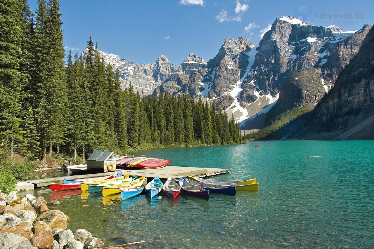 Foto: Moraine Lake, Banff National Park, Alberta, Canada