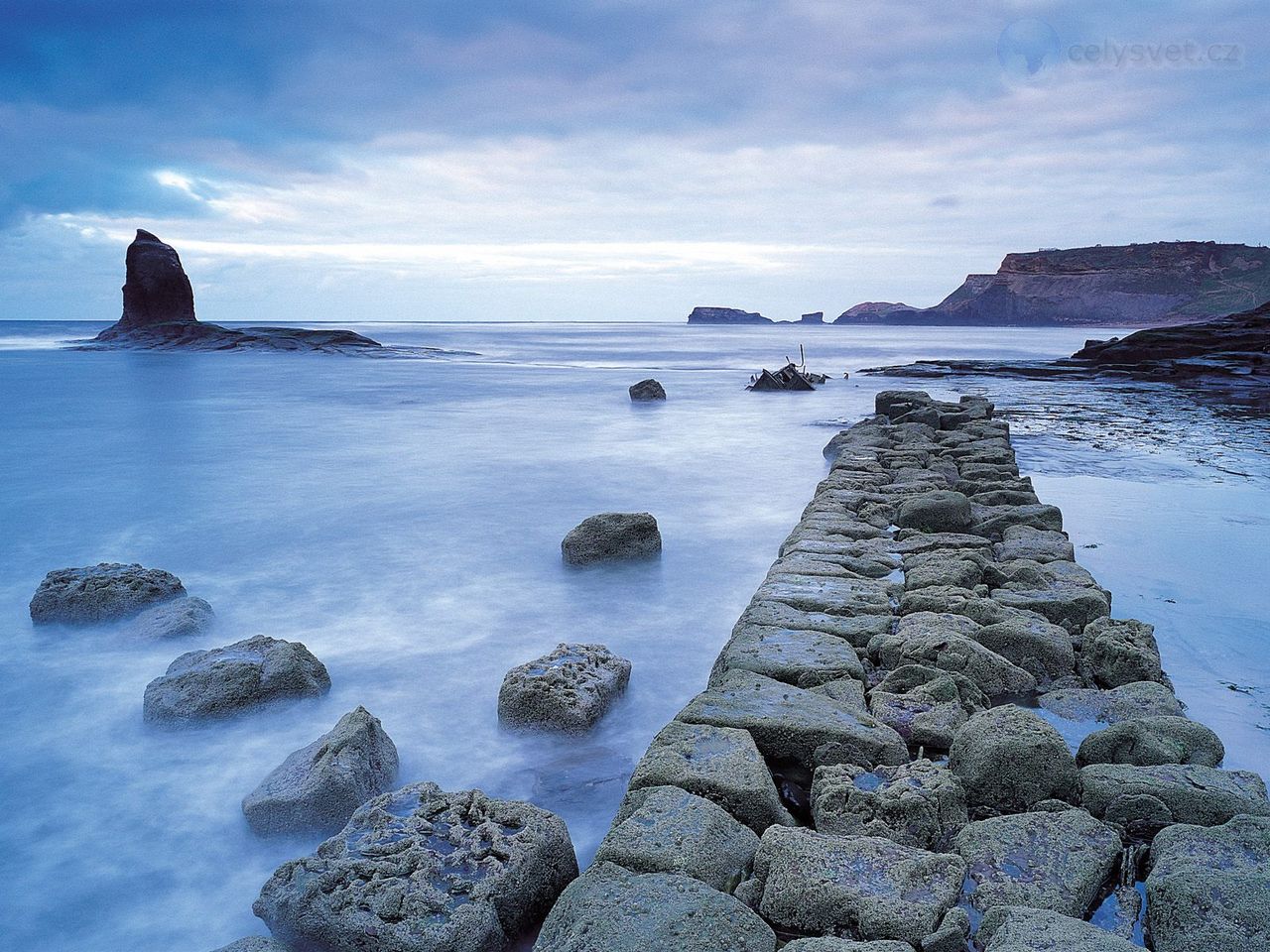 Foto: Saltwick Bay, Yorkshire, England