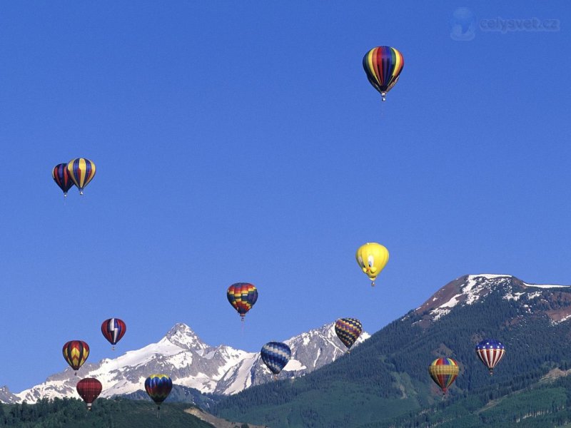 Foto: Hot Air Balloons, Colorado